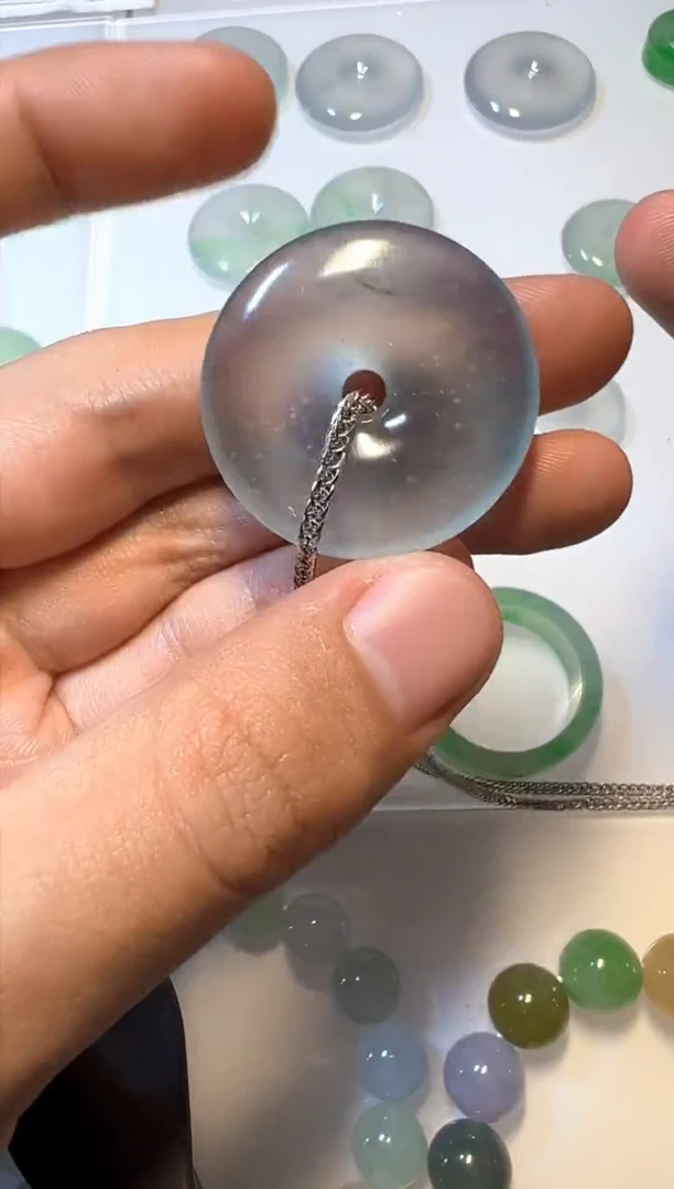 未镶嵌定制翡翠扣子