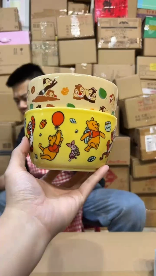 【闪购商品】杯维尼大碗加奇奇蒂蒂大碗微瑕