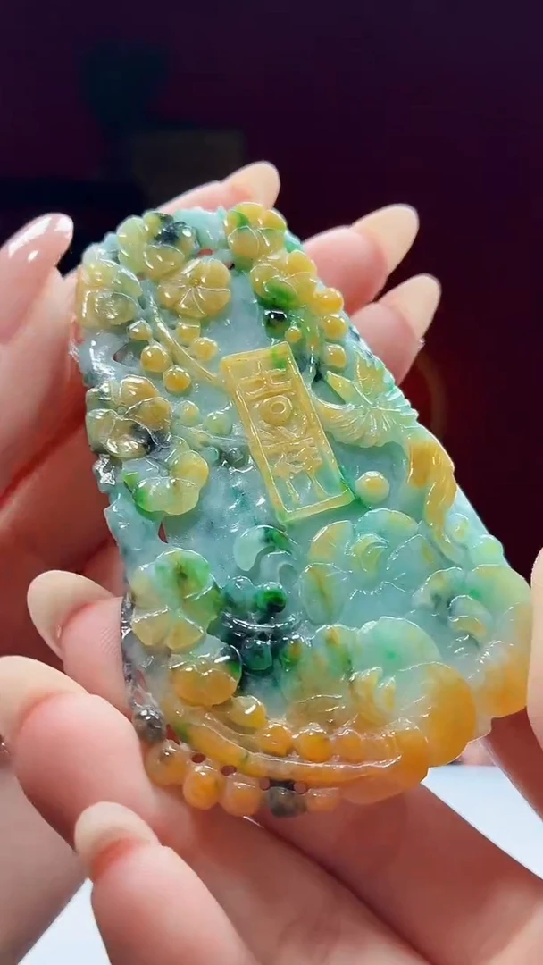 定制翡翠未镶嵌天然翡翠A货BLG0708/01