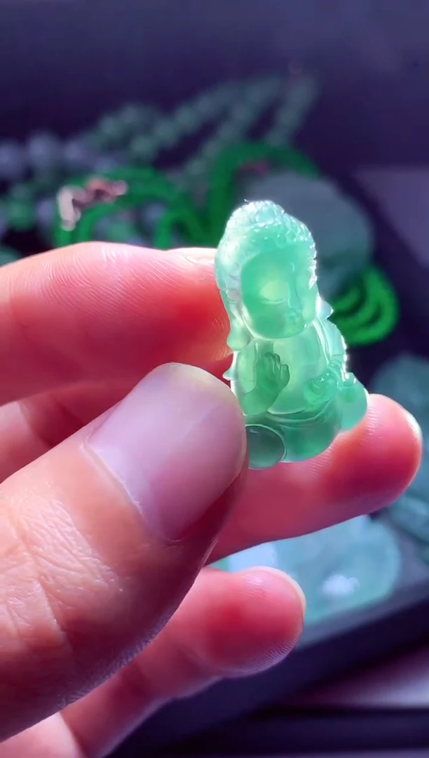 未镶嵌定制翡翠薛*#翡翠毛货定制