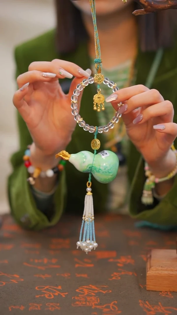 49非遗漆手艺工天然葫芦文玩福禄