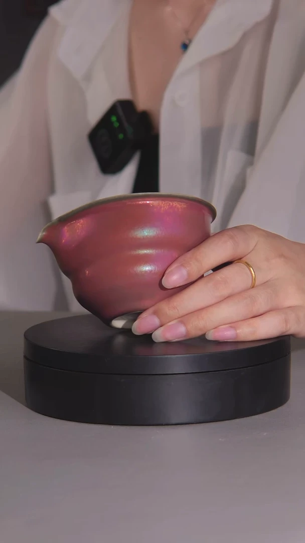 012彩金釉传统工艺公道