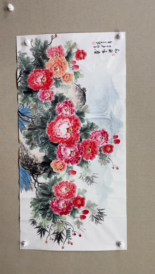 国画138*68 曾弈兰曾弈兰曾弈兰曾弈兰曾弈兰