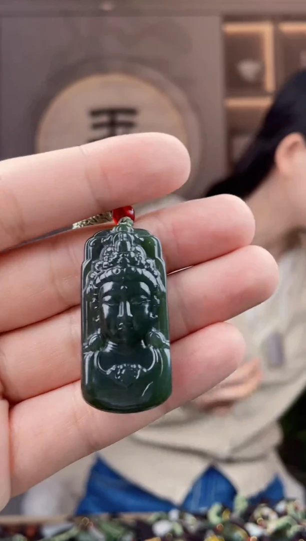 颈饰未镶嵌和田玉拍一发一，多样性发货