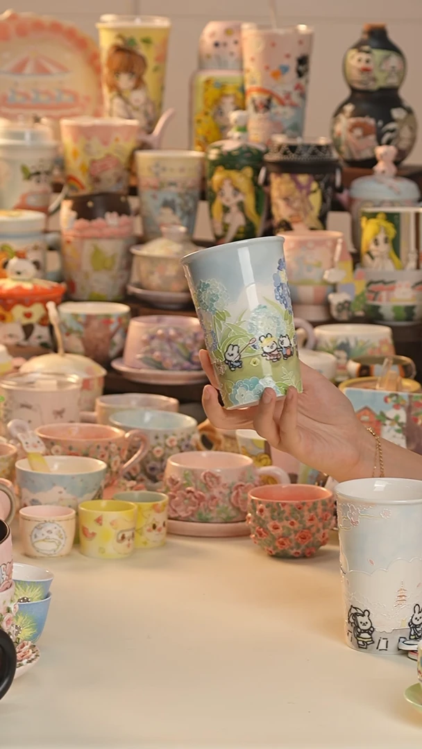 其他景德镇釉下彩手绘设计师款陶瓷