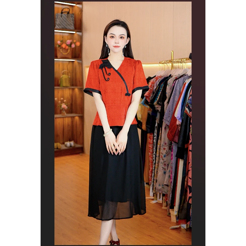 5-802-15新款时尚休闲连衣裙