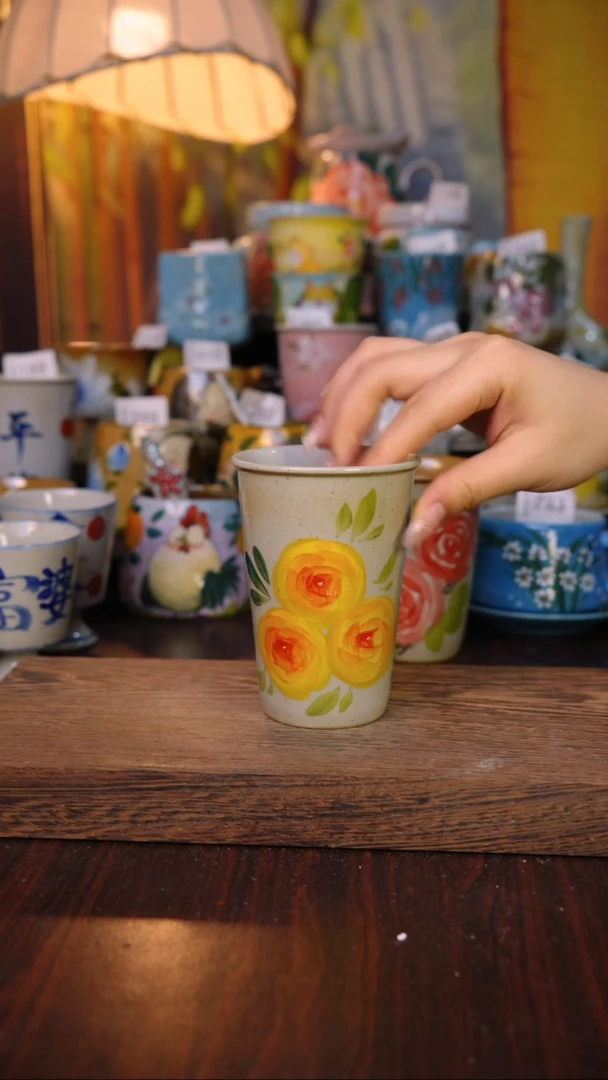 摆件泥垚手作 景德镇手工手绘器物