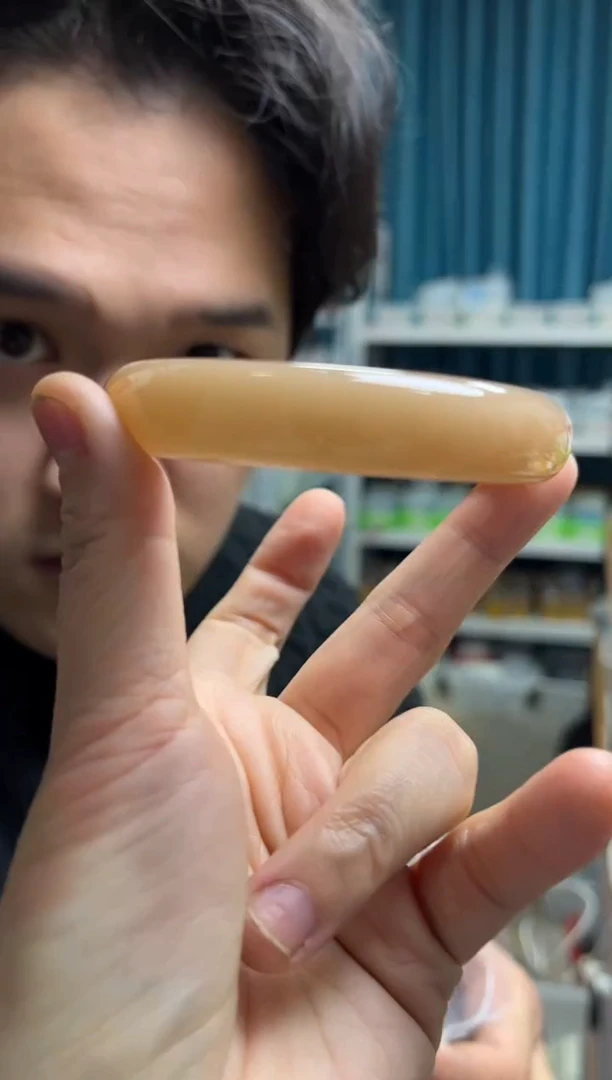 【闪购商品】和田玉颈饰未镶嵌A14藕粉正圈59