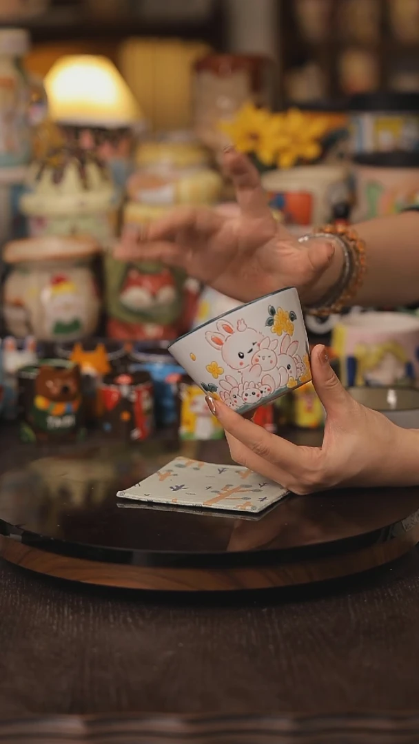 景德镇釉下彩绘设计师款式陶瓷