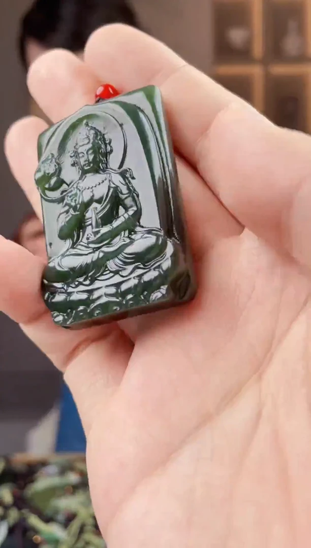 颈饰未镶嵌和田玉拍一发一，多样性发货