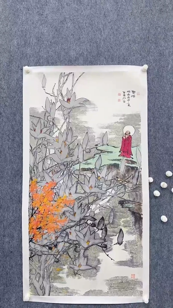 国画徐亚东8平尺国画作品