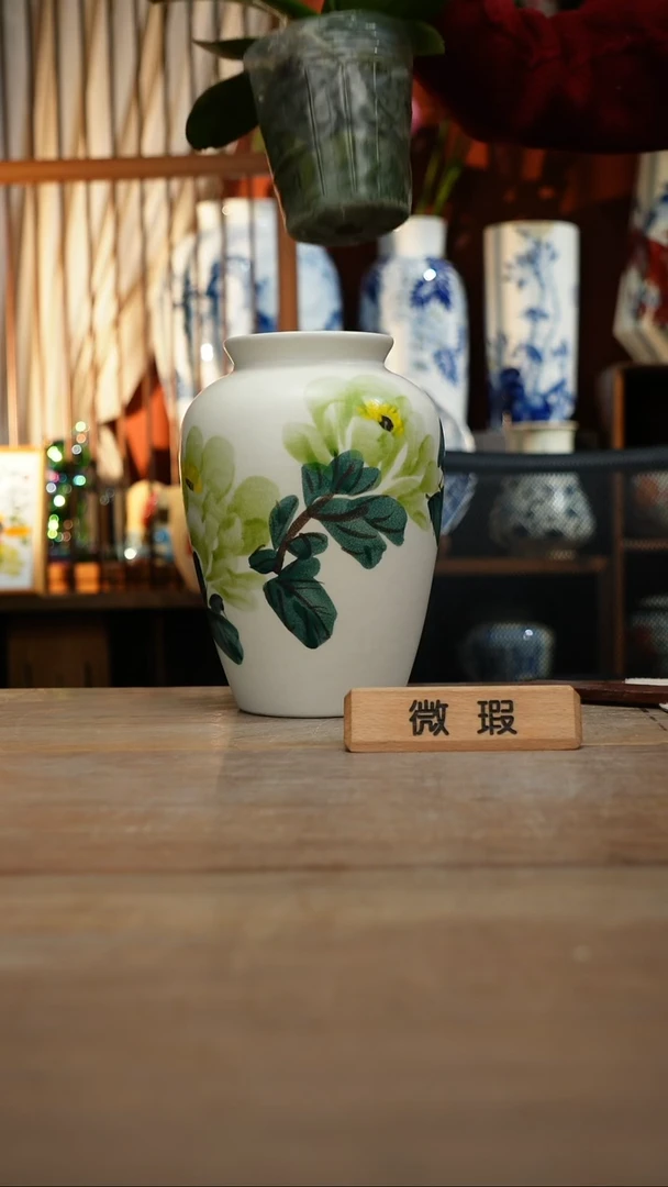 【简家甄选】景德镇设计师釉下手绘陶瓷