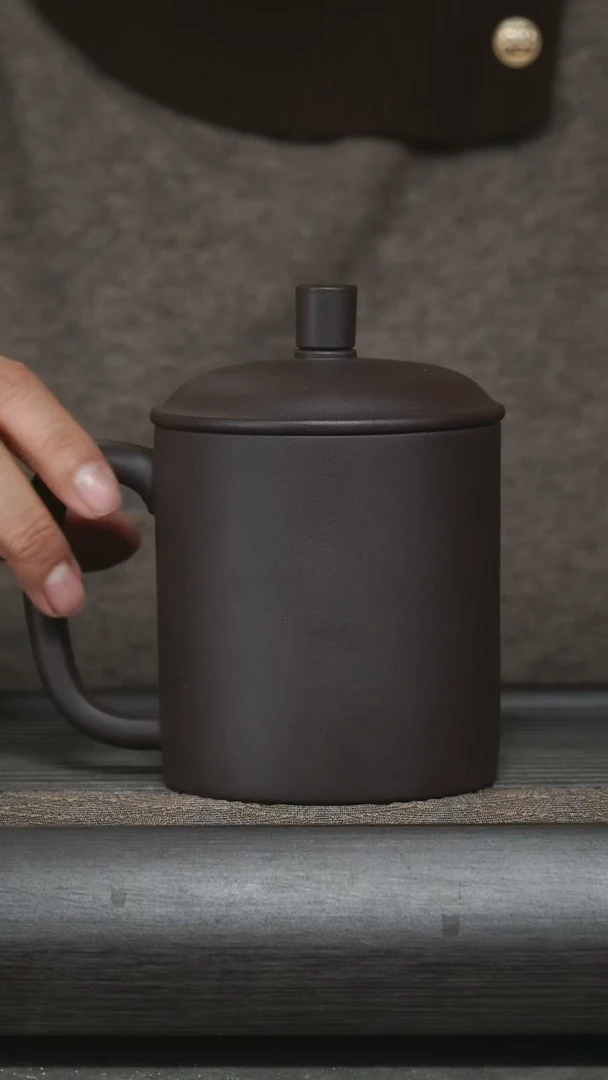 【闪购商品】紫砂茶杯直筒大福杯@@GB00147