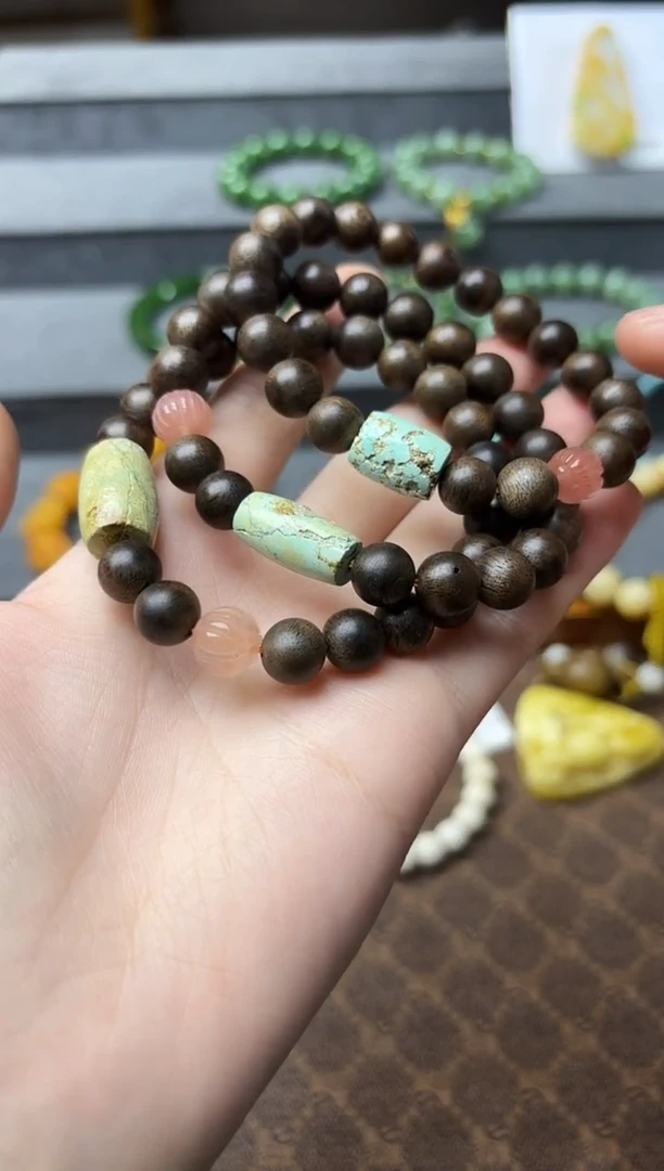 未镶嵌颈饰玛瑙/玉髓玛瑙配饰手串GW多样性发其一