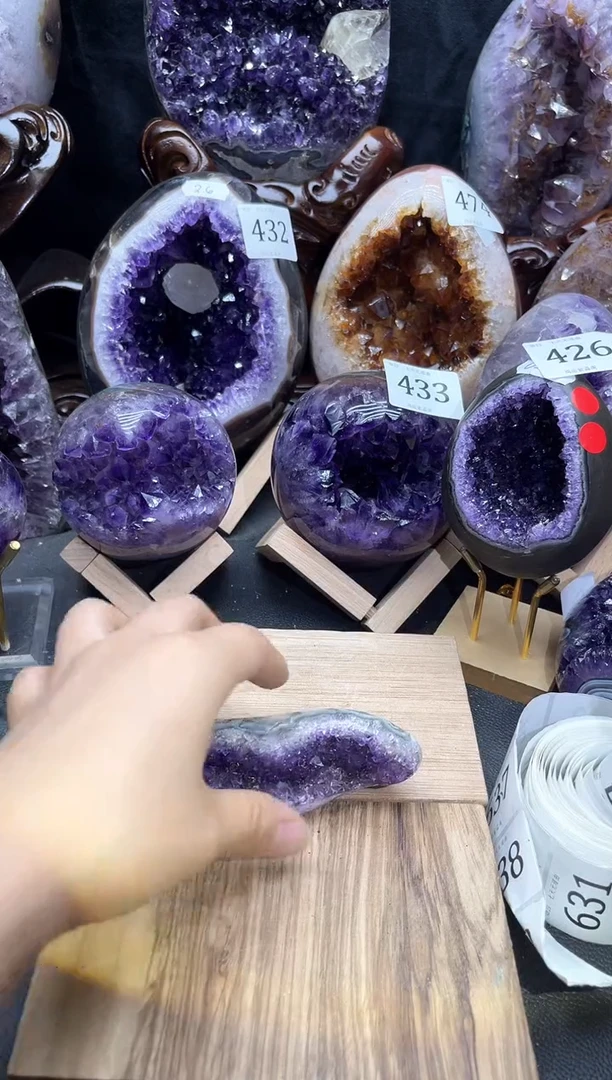 未镶嵌紫晶大型摆件（非配饰）478号摆件