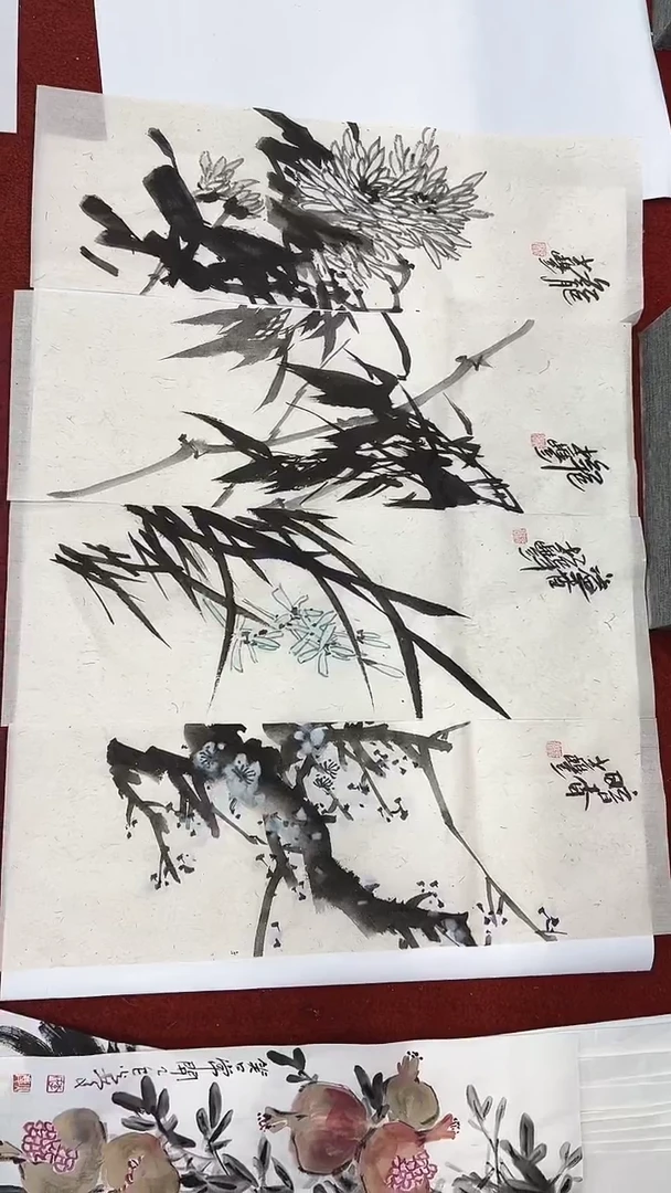 国画丰海亮/国画/花鸟