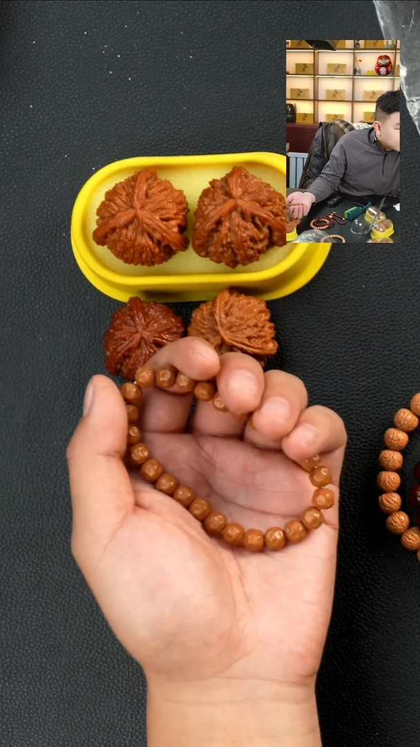 把件文玩核桃0.9猴头