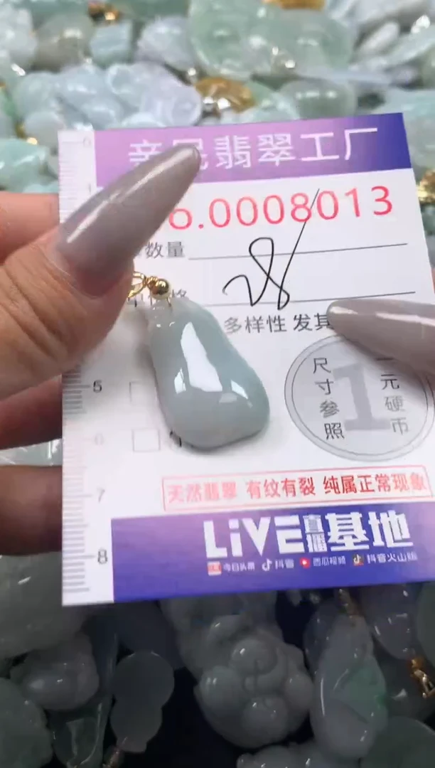 颈饰未镶嵌翡翠8013