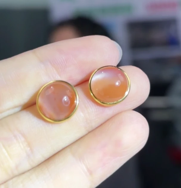 南红耳钉 MJML123