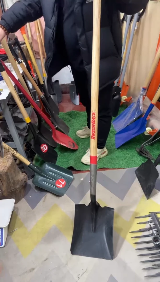 外贸长柄大平锹1111