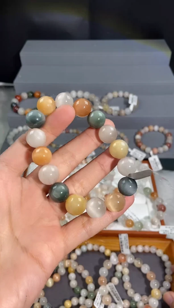 未镶嵌手串水晶8号链接-13咪+