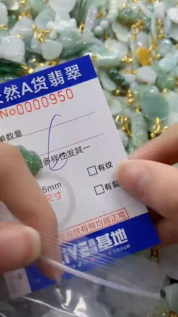 颈饰未镶嵌翡翠纯天然a货翡翠