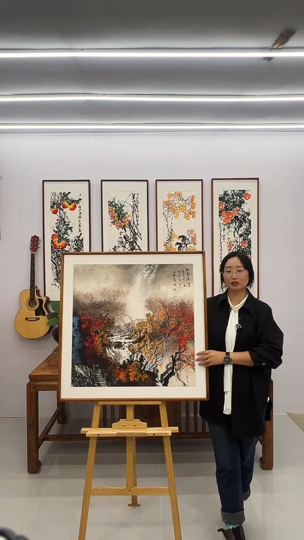 国画董海君 80*80 山水