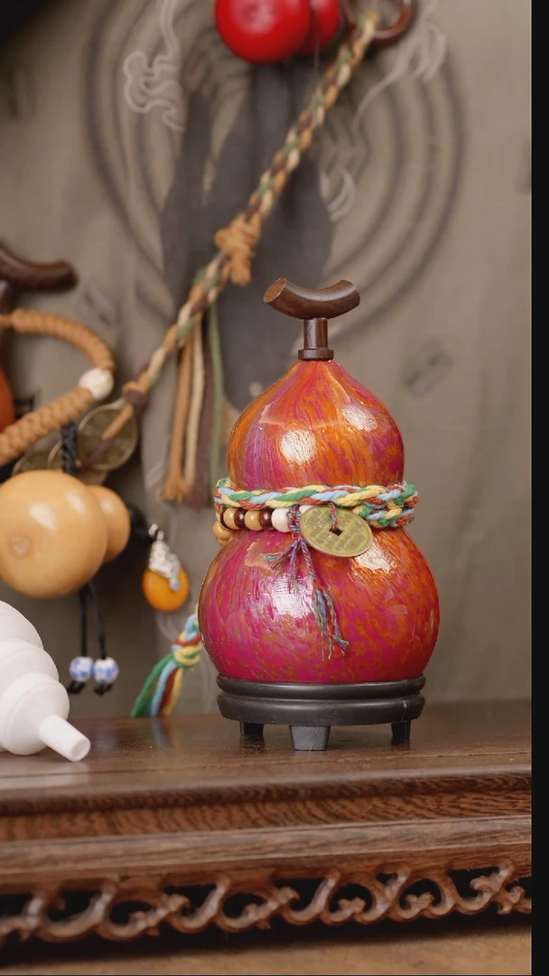 223号精品天然大漆酒葫芦一物一拍~