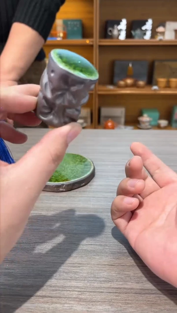 【闪购商品】深纹鲁路盖置茶具茶具