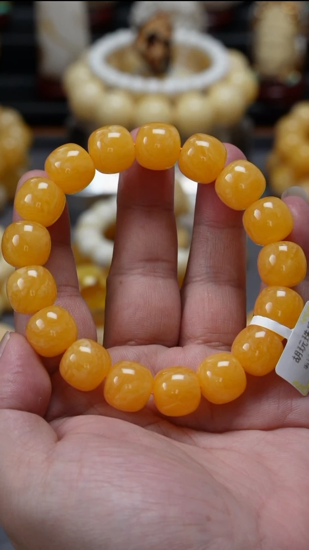 手链琥珀未镶嵌原矿天然琥珀蜜蜡