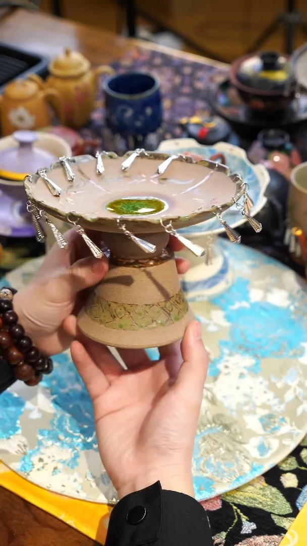 【闪购商品】瓷片壶承大碗茶的cq2-