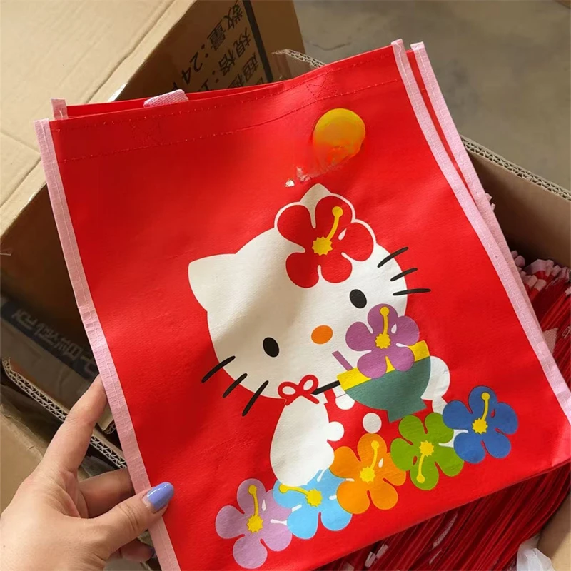 红猫咪购物袋 35X25X15CMNO.退.NO换