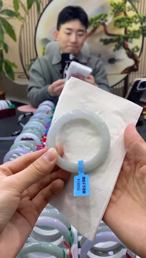 未镶嵌手镯翡翠9503