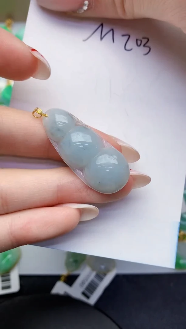 【闪购商品】翡翠颈饰18K金镶嵌00000000000