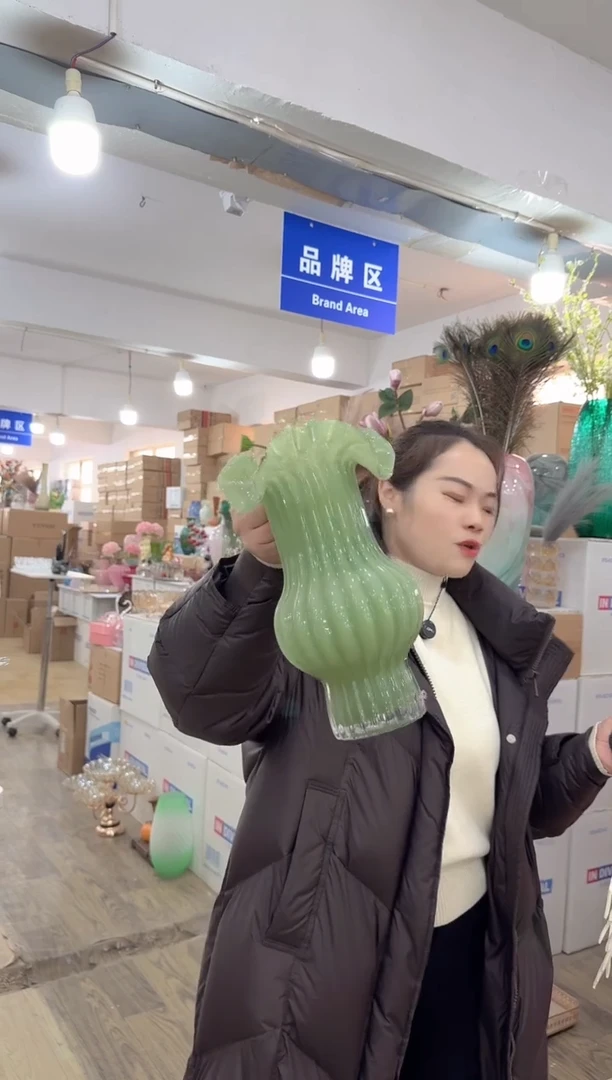【闪购商品】琉璃迪喜花器-i-早31