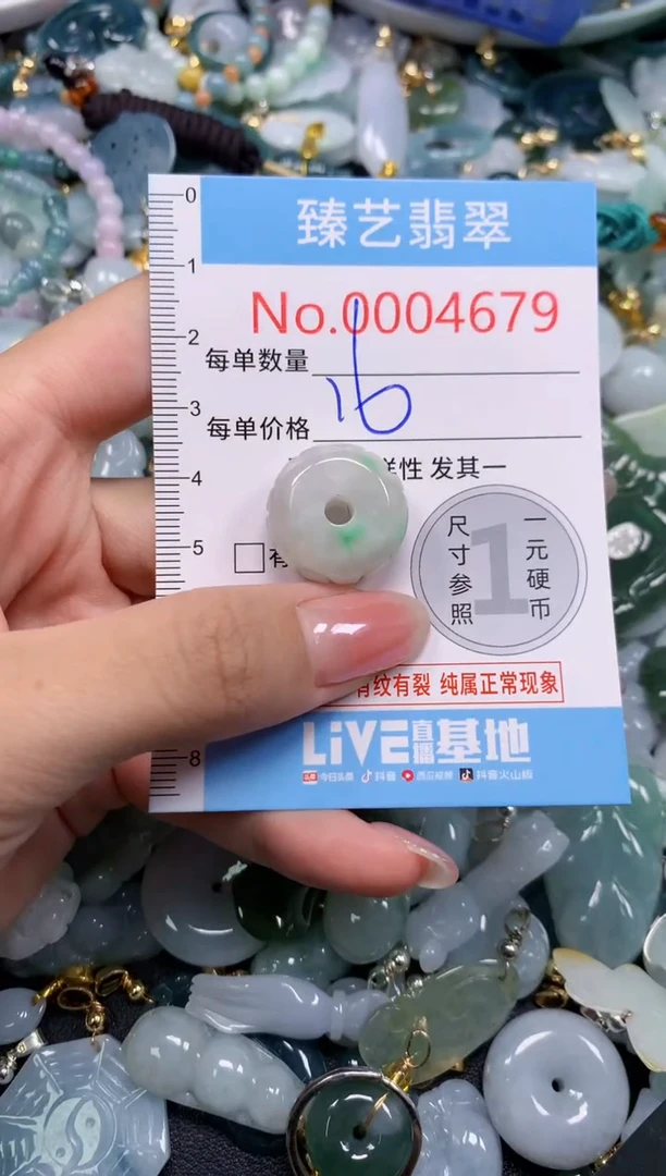 颈饰未镶嵌翡翠4679