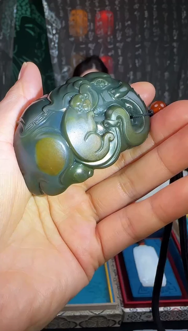 未镶嵌和田玉把件仁***信1
