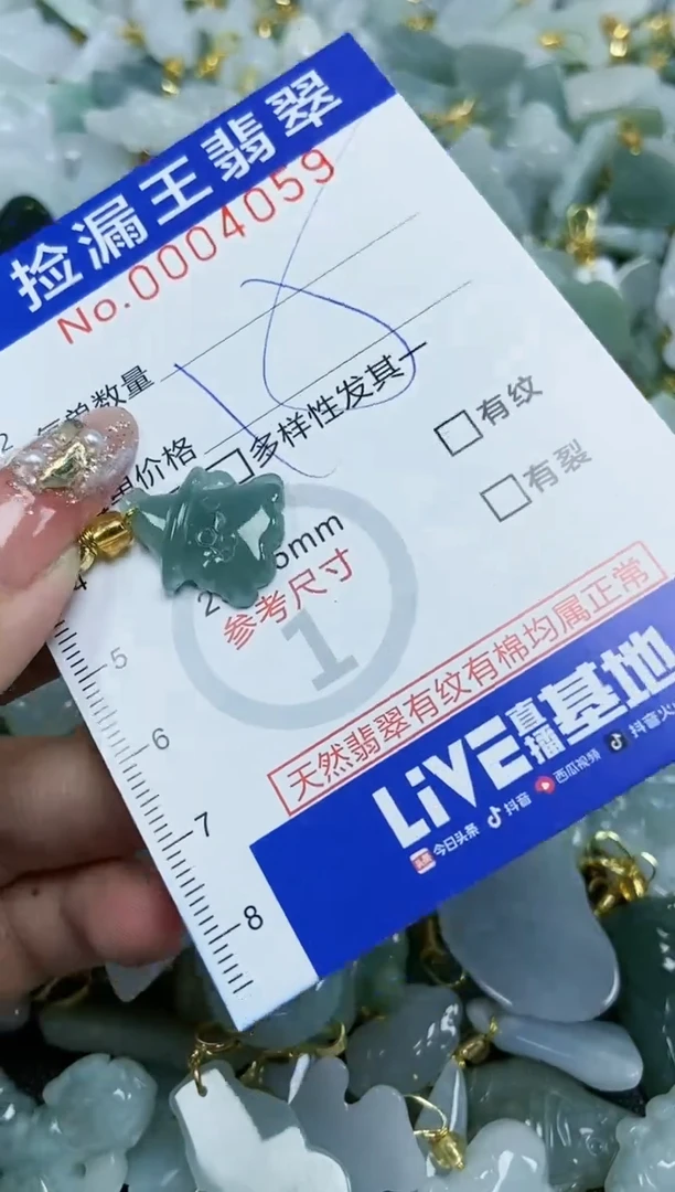 翡翠未镶嵌颈饰天然A货翡翠