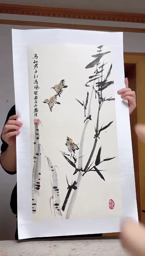 国画张老师作品分享