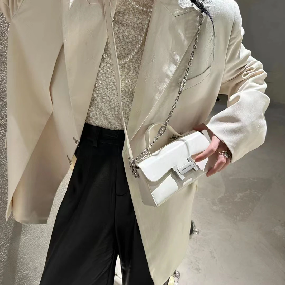 【Show Mi】SD-3562-茉莉奶白-轻奢小众时尚百搭女士包