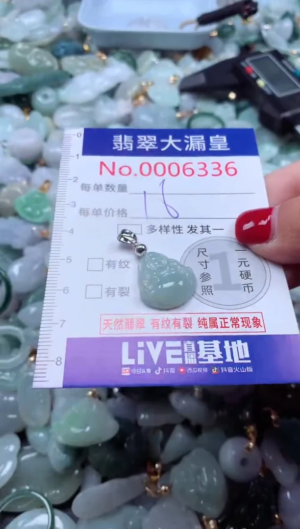 颈饰未镶嵌翡翠6336