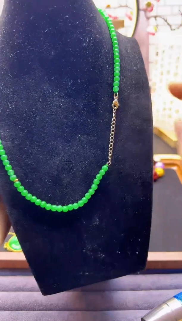 【闪购商品】翡翠手链14K金镶嵌X114