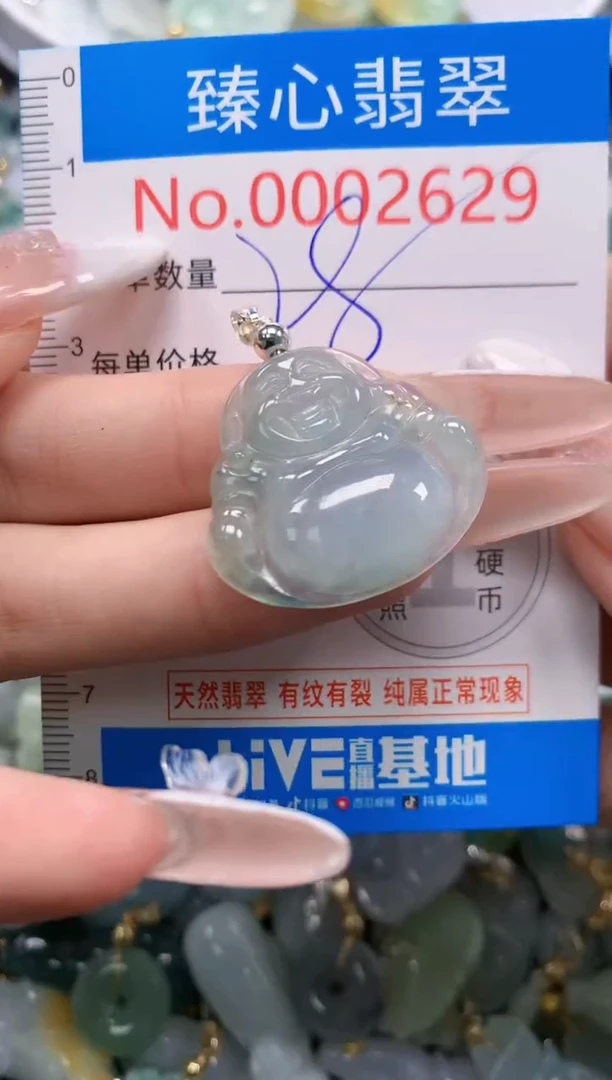 翡翠未镶嵌吊坠(不含链)2629