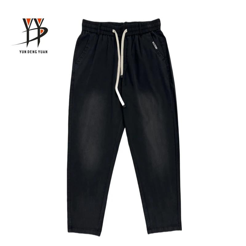 YDY-25年新款抽绳弯刀裤夏季运动户外宽松休闲裤长裤舒适JF25-161