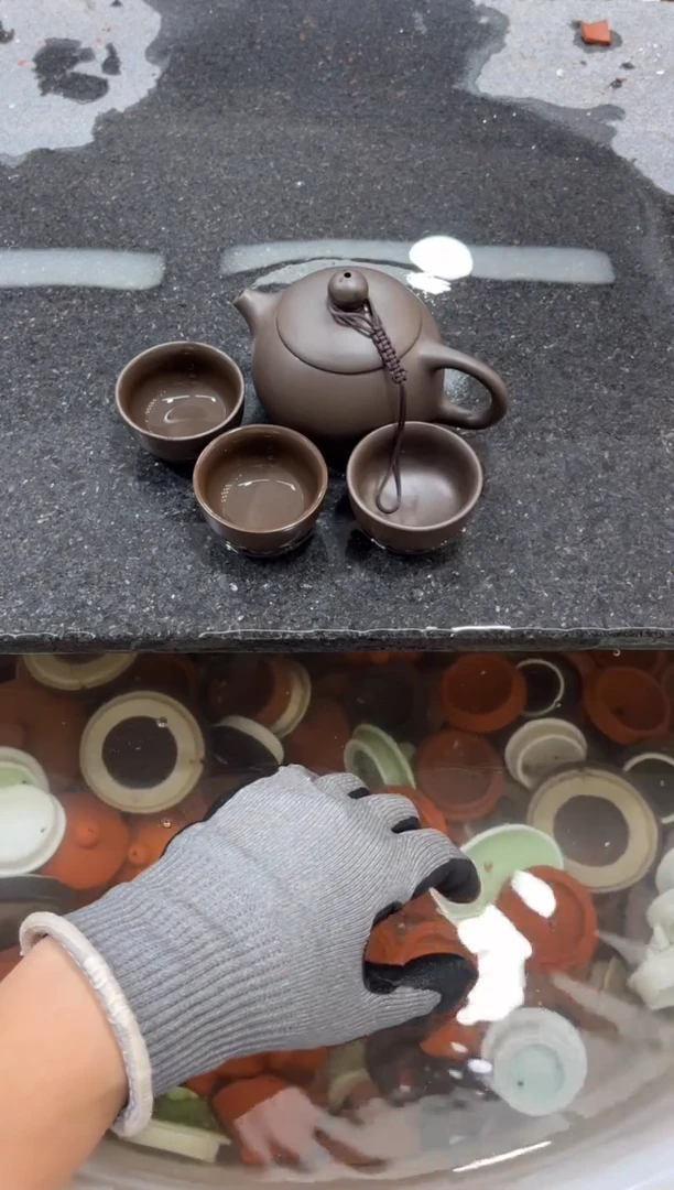 150ml宜兴紫砂小品西施壶一壶三杯