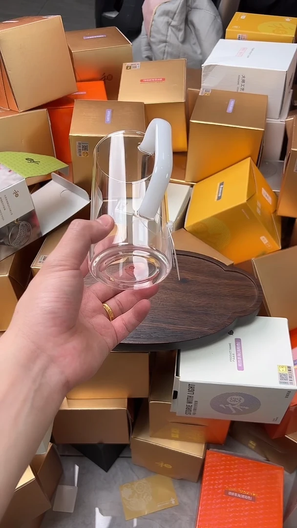 @@禾器晶彩清予杯白玉色