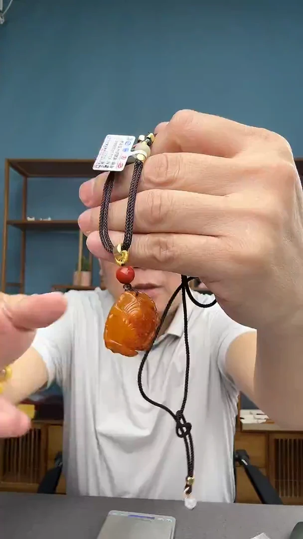 裸石琥珀未镶嵌微瑕介意勿拍44