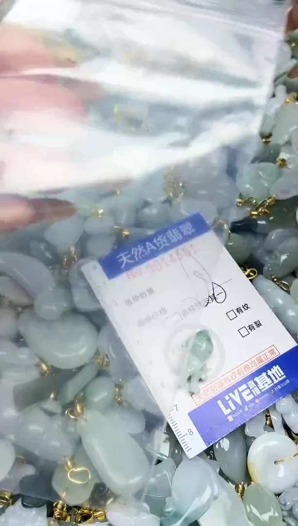 【闪购商品】翡翠颈饰未镶嵌天然A货翡翠