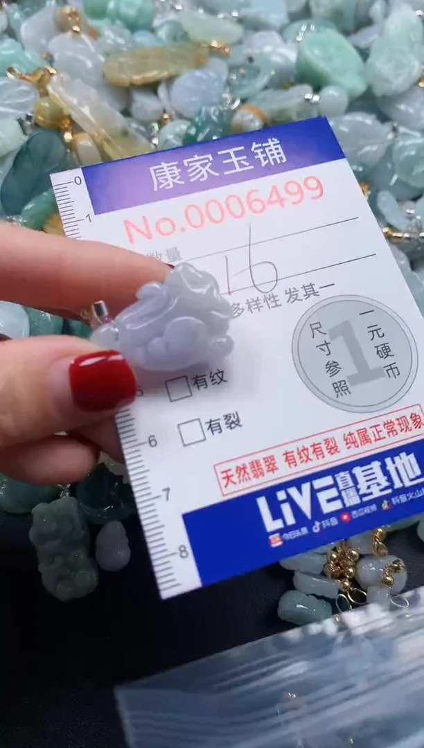 颈饰未镶嵌翡翠6499