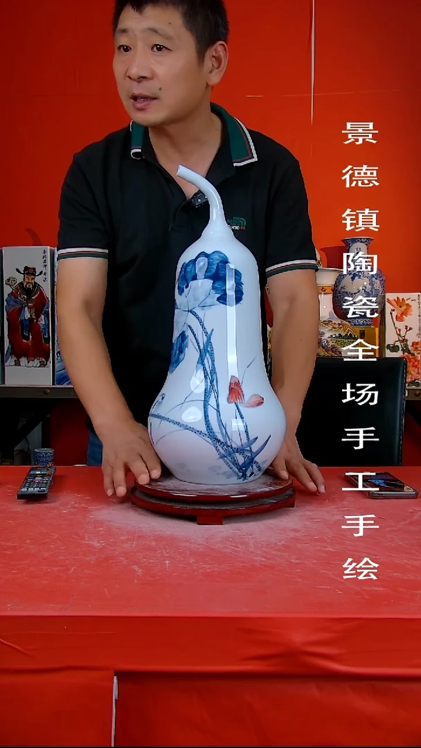 摆件景德镇陶瓷 全场手工手绘4